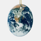 Planet Earth Keramisch Ornament (Rechts)