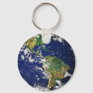 Planet Earth Keychain