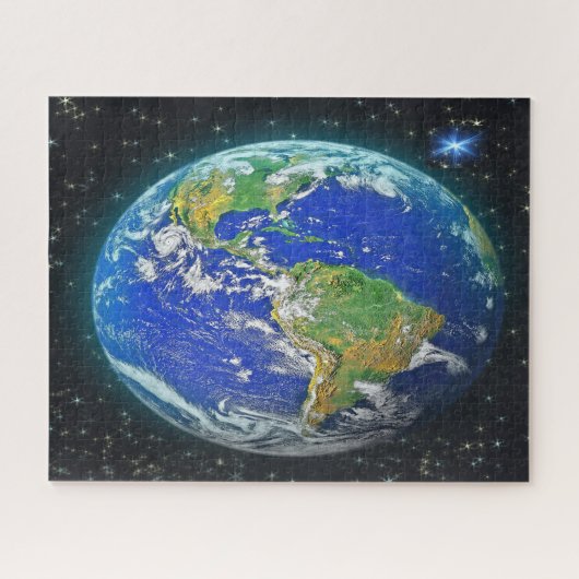 Planet Earth Legpuzzel (Horizontaal)