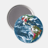 Planet Earth Magnet Magneet (Voorkant / Achterkant)