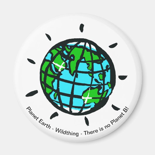 Planet Earth - Magnet Magneet (Voorkant)