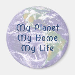 Planet Earth Magnet My Planet Magneet
