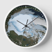 Planet Earth met Zee-ijsdekking in 1980. (Voorkant)