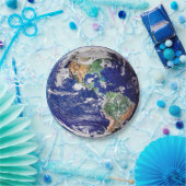 Planet Earth Papieren Bordje (Feest)