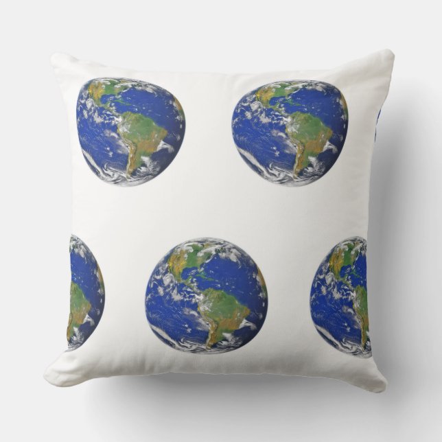 Planet Earth pillow Kussen (Voorkant)