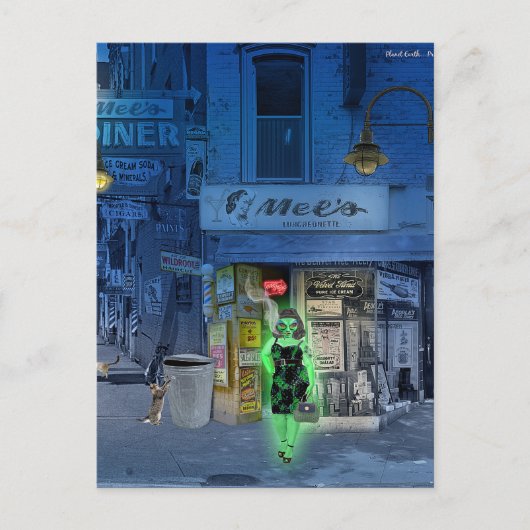 Planet Earth, Promised Land? Briefkaart (Voorkant)