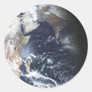 PLANET EARTH RONDE STICKER