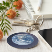 Planet Earth Sleutelhanger (Zijkant)