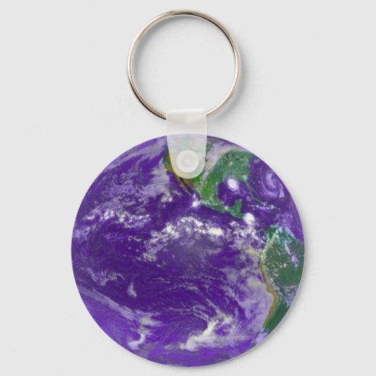 Planet Earth Sleutelhanger (Voorkant)