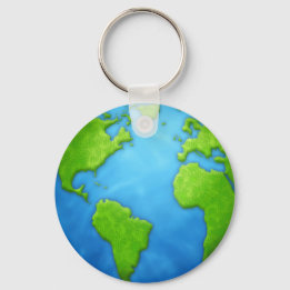 Planet Earth Sleutelhanger