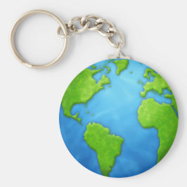 Planet Earth Sleutelhanger