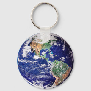 Planet Earth Sleutelhanger
