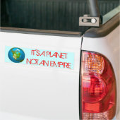 PLANET EARTH - Sticker pare-chocs (Sur camion)
