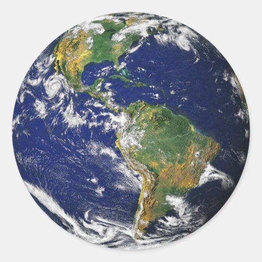 Planet Earth Stickers (Voorkant)