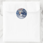 Planet Earth uitzicht uit Apollo 17 Ronde Sticker (Tas)