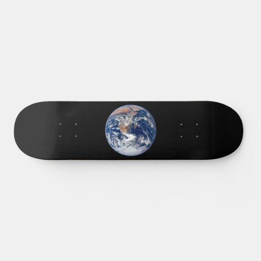 Planet Earth uitzicht uit Apollo 17 Skateboard (Horizontaal)