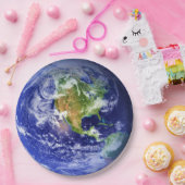 PLANET EARTH v3 (zonnestelsel) ~ Papieren Bordje (Feest)