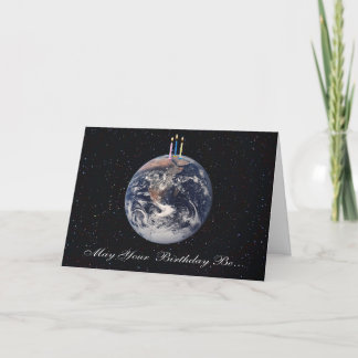 Planet Earth Verjaardag Kaart