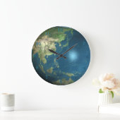 Planet Earth Wall klok (Huis)