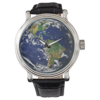Planet Earth World Art Horloge