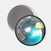 Planet Erde Kugel Magneet (Voorkant / Achterkant)