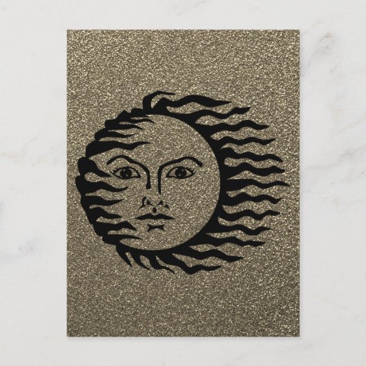 Planet Face Briefkaart (Voorkant)