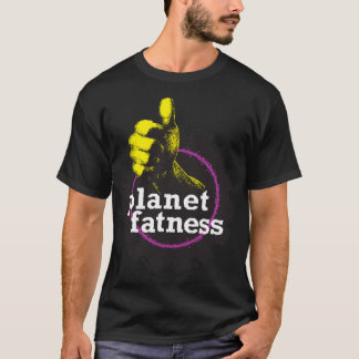 Planet Fatness funny T-shirt