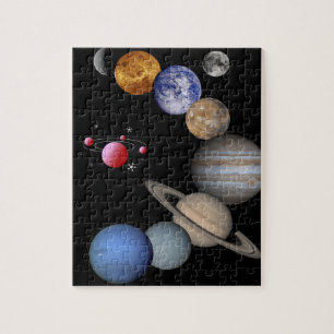 Planet Jigzaag Puzzle Legpuzzel