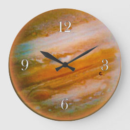 Planet Jupiter Astronomy-lovers Wall Clock Grote Klok