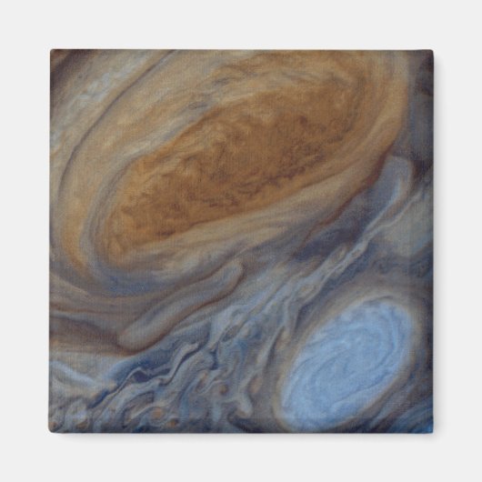 Planet Jupiter Great Red Spot Magneet (Voorkant)