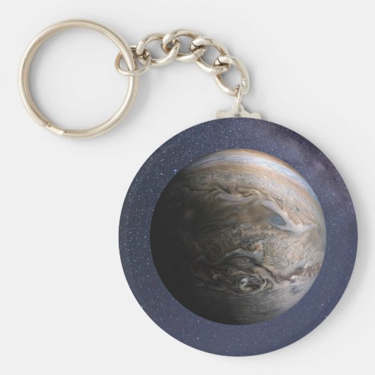 Planet Jupiter Sleutelhanger (Voorkant)
