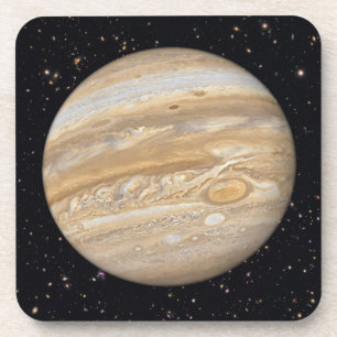 Planet Jupiter Starry Sky Bier Onderzetter