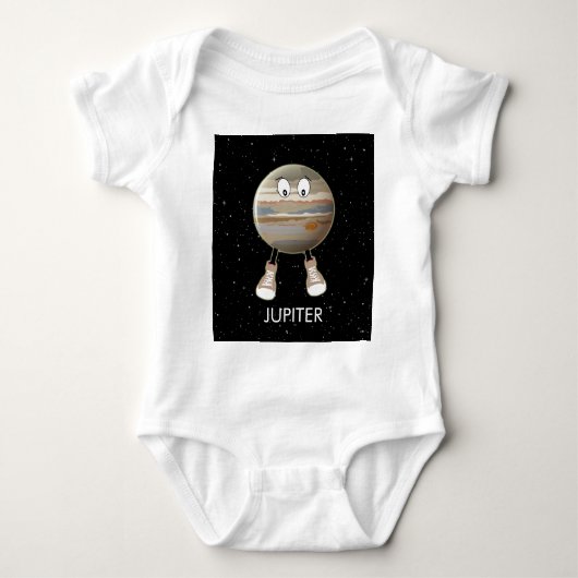 Planet Jupiter & Stars Romper (Voorkant)