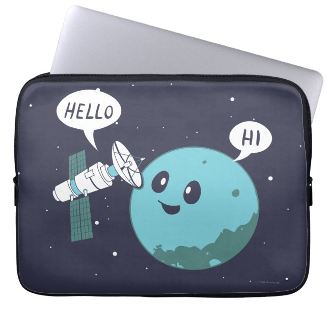 Planet Laptop Sleeve (Voorkant)