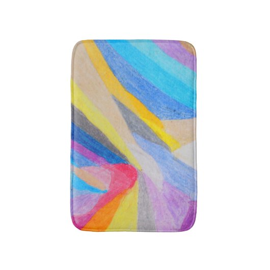 Planet Life Bath Mat (Voorkant Verticaal)