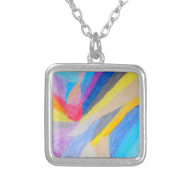 Planet Life Silver Plated Ketting