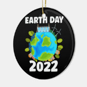 Planet maakt elke dag Aarde Dag Dag 2022 Keramisch Ornament (Links)