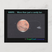 Planet MARS briefkaart (Voorkant)