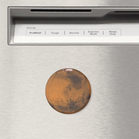 Planet Mars-koelkast of Locker Magnet Magneet (Insitu (Vaatwasser))