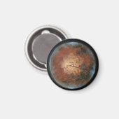 Planet Mars Magneet (Voorkant / Achterkant)