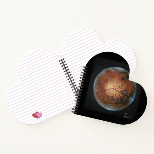 Planet Mars Notitieboek (Binnen)