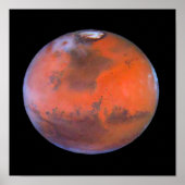 Planet Mars-Poster Poster (Voorkant)