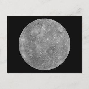Planet Mercury Briefkaart