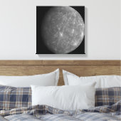 Planet Mercury Canvas Afdruk (Insitu (Slaapkamer))
