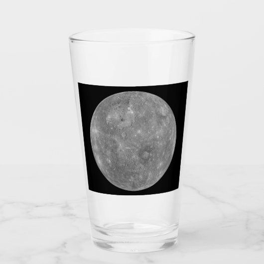 Planet Mercury Glas (Voorkant)