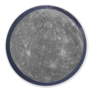 Planet Mercury Keramische Knop