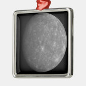 Planet Mercury Metalen Ornament (Links)