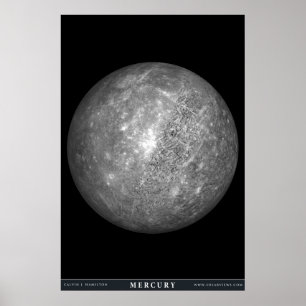 Planet Mercury Poster