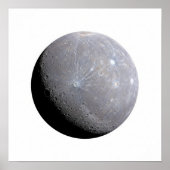 Planet Mercury Poster (Voorkant)