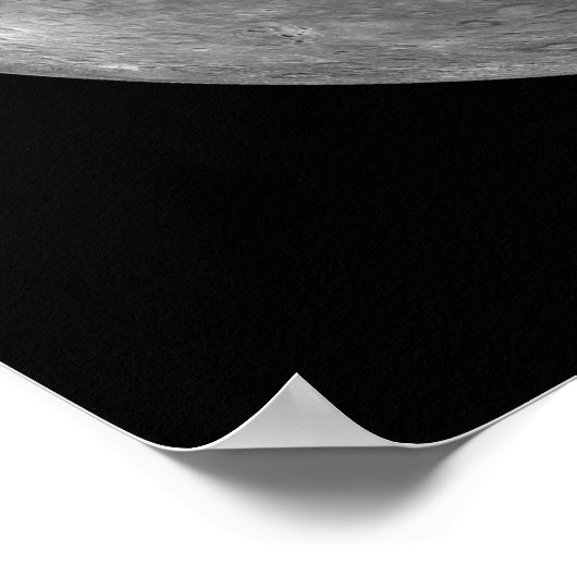 Planet Mercury Poster (Hoek)